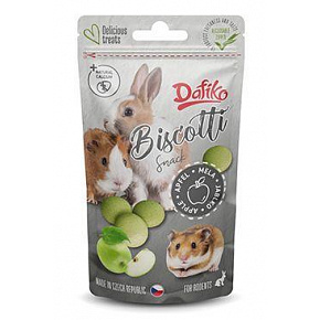 Dafiko ciasteczka dla gryzoni jabłko 25g