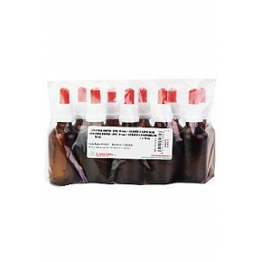 Butelka 25ml brązowa, zakrętka z pipetą/ 10 szt.