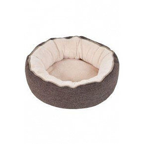 Okrągłe legowisko dla gryzoni EMILY 33cm ciemne.brązowy