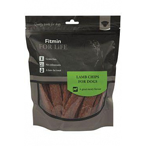 Fitmin FL dog poch. Treats Plastry jagnięce 400g Fitmin FL dog poch. Treats Plastry jagnięce 400g