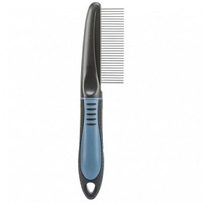 Plastowy grzebień średni z antypoślizgową rączką 22 cm
