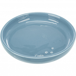Ergonomiczna ceramiczna miska XXL, płytka, 0,35l/ o 18cm Ergonomiczna ceramiczna miska XXL, płytka, 0,35l/ o 18cm
