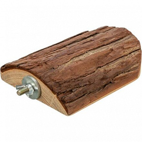 Platforma z wkrętem, naturalne drewno, 10 x 15 cm