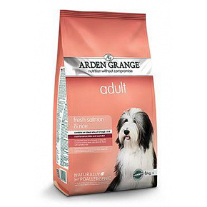 Arden Grange Dog Adult z świeżym łososiem i ryżem 6kg