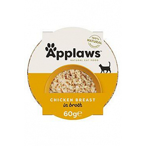 Applaws Cat miska Adult Broth pierś z kurczaka 60g