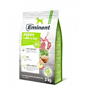 Eminent Dog Puppy Lamb & Rice - Large Kibble 15 + 2 kg