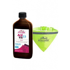 VITAR ArtiVit Syrop 500ml+odblaskowa obroża