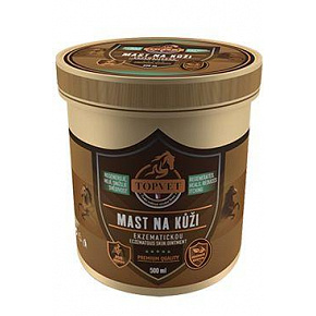 Maść na skórę z egzemą dla koni TOPVET 500ml