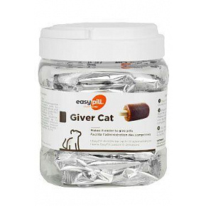 Easypill Giver Cat 300g /przezroczysty pojemnik