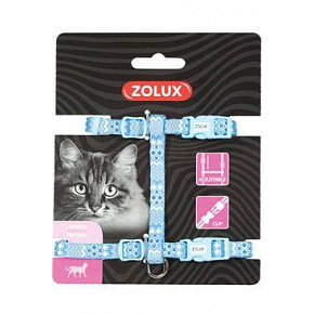 Szelki dla kota ETHNIC nylon niebieski Zolux Szelki dla kota ETHNIC nylon niebieski Zolux