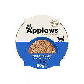 Applaws Cat miska Adult Broth tuńczyk z krabem 60g