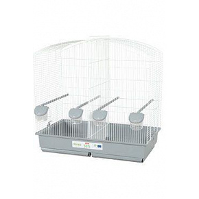 Klatka dla ptaków PRIMO Cati Family biała/szara Zolux
