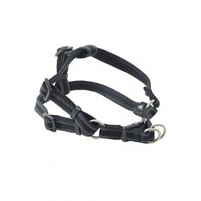 Szelki BUSTER Airmesh odblaskowe M, 25mm czarne