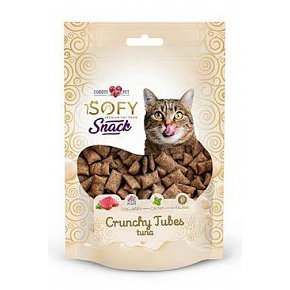 Przysmak Aiko Cat SOFY Snack Crunchy Tubes Tuńczyk 50g Przysmak Aiko Cat SOFY Snack Crunchy Tubes Tuńczyk 50g