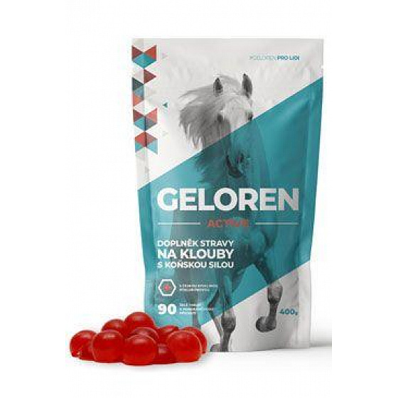 Geloren Active - pomarańcza 400g 90tbl