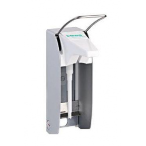 Dozownik dźwigniowy metalowy PLUS na butelkę 500ml Braun