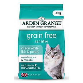 Arden Grange Cat GF Adult Sen.Oc.White Fish&Potato 4kg