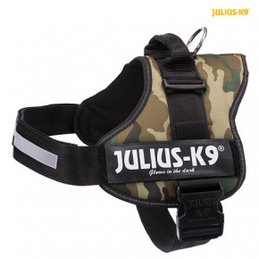 Julius-K9 uprząż siłowa 3/XL 82-118 cm, - moro