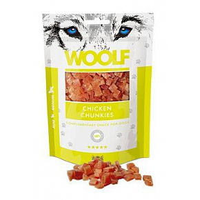 WOOLF Classic poch. Chicken Chunkies 100g