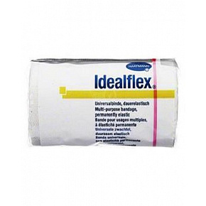 Bandaż uniwersalny trwale elastyczny Idealflex Universal, 10 cm x 5 m, rozciągliwość 80%