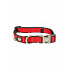 Obroża DUVO+ EXPLOR NORTH nylon czerwona 20-35cm/15mm