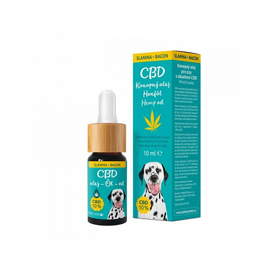 Krople CBD dla psów 10%, 10ml