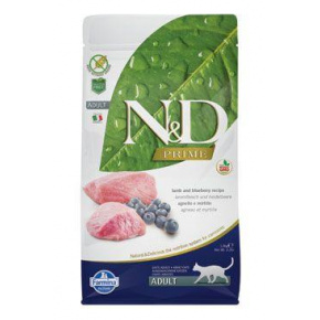 N&D PRIME CAT Adult Jagnięcina & Borówka 1,5kg