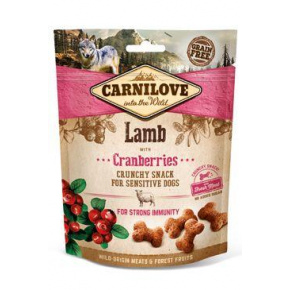 Carnilove Dog Crunchy Snack Jagnięcina & Żurawina 200g