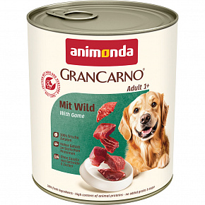 GRANCARNO Adult - z dziczyzną 800 g