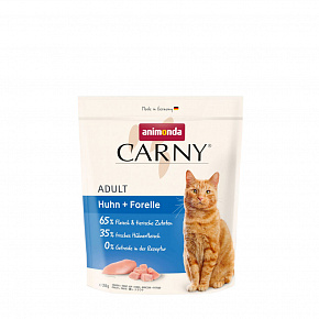 ANIMONDA Carny Adult - kurczak + pstrąg 350 g