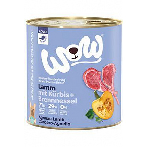 WOW Dog konserwa. Adult jagnięcina z dynią 800g