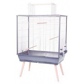 Klatka dla ptaków NEOLIFE 80 BIRD szara Zolux