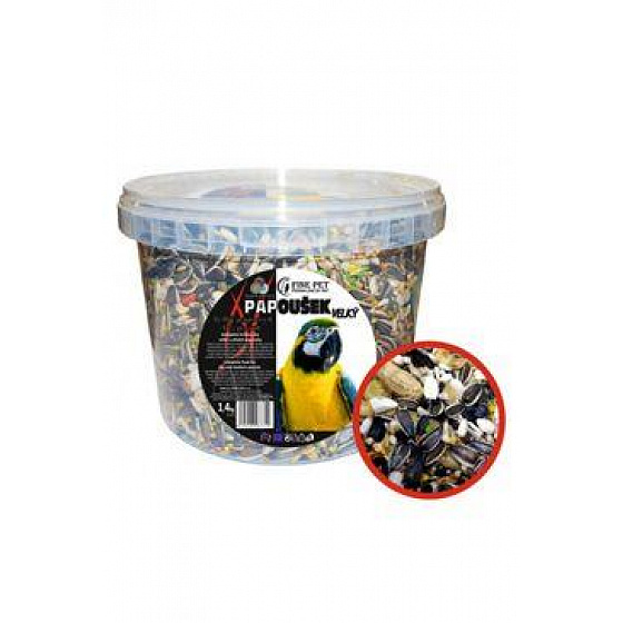 FINE PET Super Mix Duży Papuga wiadro 1,4kg