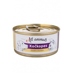 All Animals kotopies konserw. Stek z kurczaka 100g