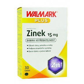 Cynk 15mg 30tbl Walmark