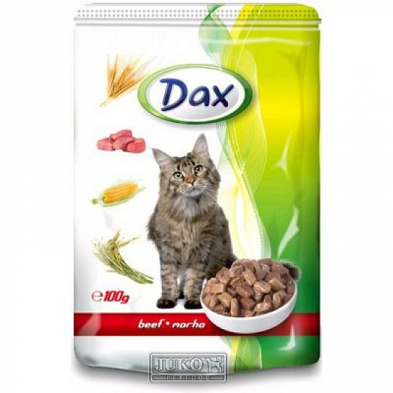 DAX saszetka dla kotów Wołowina 100g