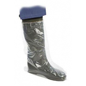 Ochraniacze na obuwie PE wysokie 53cm z gumką KRUTEX 25 par Ochraniacze na obuwie PE wysokie 53cm z gumką KRUTEX 25 par