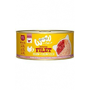 WOW Cat konserwa. Adult Filet z kurczaka z tuńczykiem 70g