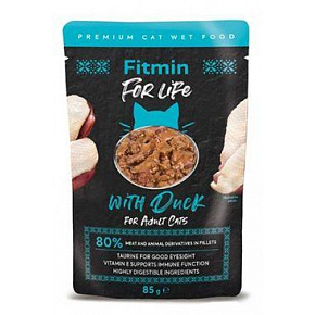 Fitmin FL cat saszetka z kaczką 85g
