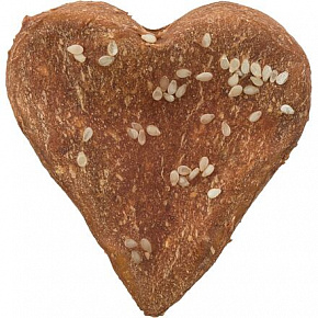 DentaFun Chicken Love, serca z bawolej skóry owinięte kurczakiem [150 szt.], 6 cm / 25 g