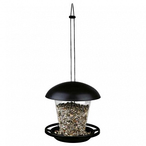 Plastikowy wiszący ogród. karmnik tubusowy z daszkiem 900ml/17cm