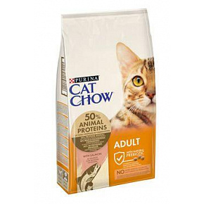 Purina Cat Chow Adult Tuńczyk i Łosoś 1,5kg