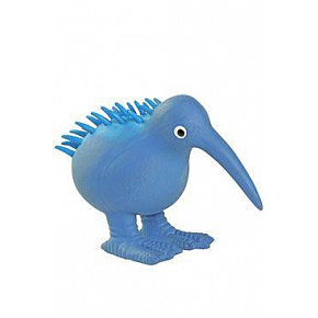 Zabawka dla psa WHISTLE lateksowa, piszcząca, niebieska 11,5cm Kiwi