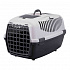Transportowy box CAPRI III, S: 40x38x61cm (max. 12 kg), ciemnoszary/jasnoszary