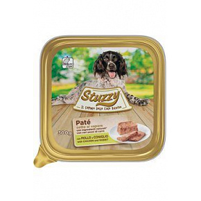 Stuzzy Dog tacka Adult Pasztet kurczak/królik 300g
