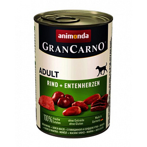 Animonda GRANCARNO® dog adult wołowina i serca kacze opak. 6 x 400g puszka Animonda GRANCARNO® dog adult wołowina i serca kacze opak. 6 x 400g puszka