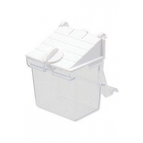 Plastowy karmnik wiszący. małe dla ptaków, egzoty 1 szt.