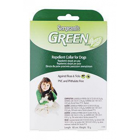 Sergeanťs Green obroża dla psów 60cm 1szt