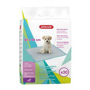 Podkład dla szczeniąt 60x60cm ultra absorbent opak. 30 szt. Zolux Podkład dla szczeniąt 60x60cm ultra absorbent opak. 30 szt. Zolux