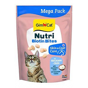 GimCat Nutri Biotin Bites tabletki z mascarpone 425g